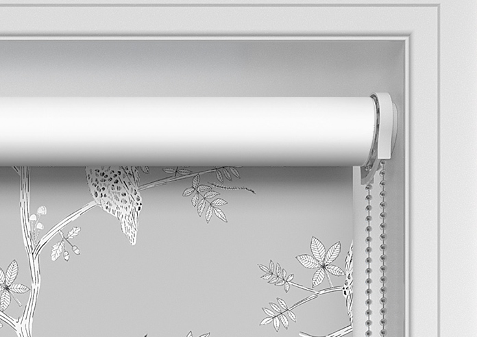 Treetop Owls, Silver - Twist&Fit Roller Blind - Image 11